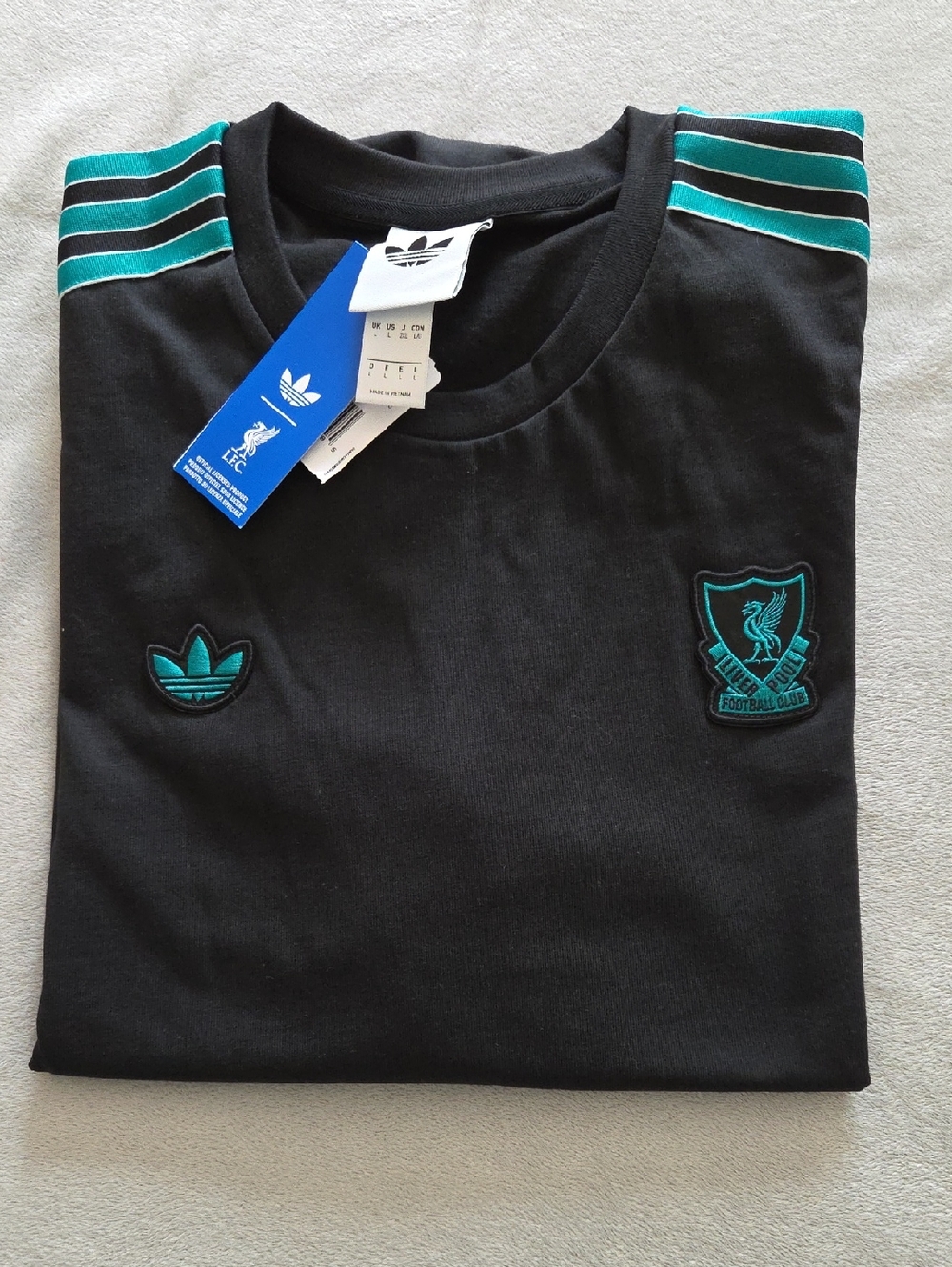 BNWT Men's Adidas Liverpool FC T-Shirt, Size L